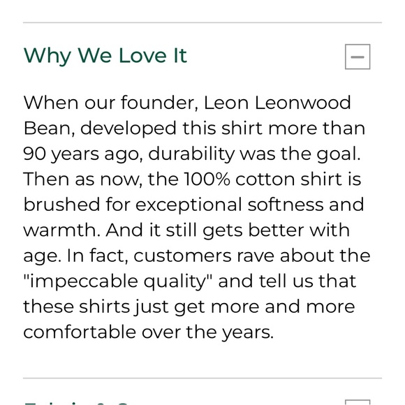 LLBean flannel - Picture 7 of 7